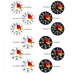 Stella Altimeter Faces Options